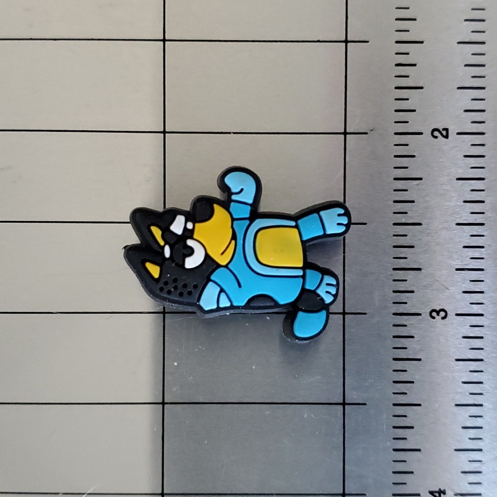 NEW Bluey Show Dad Bandit Croc Shoe Charm